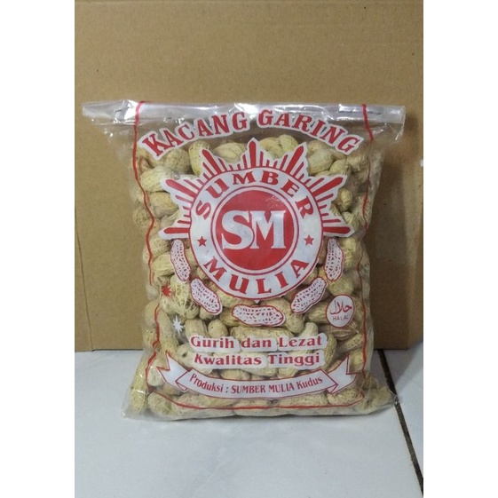 

Kacang Oven Gurih Kemasan 500 Gram/Kacang Garing/Kacang Sangrai Gurih/Kacang Asin