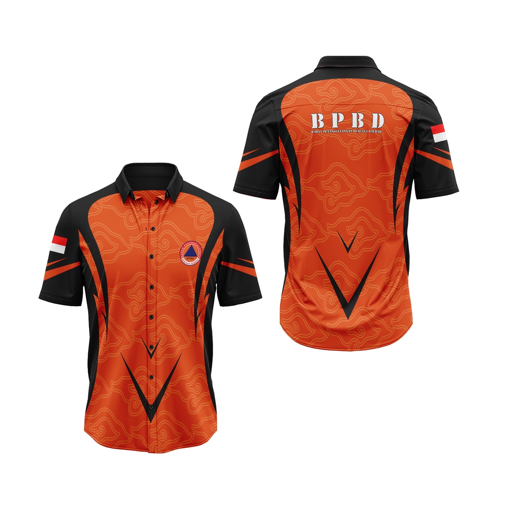 Kemaja BPBD | Baju Kemeja BPBD | Kemeja Lapangan BPBD