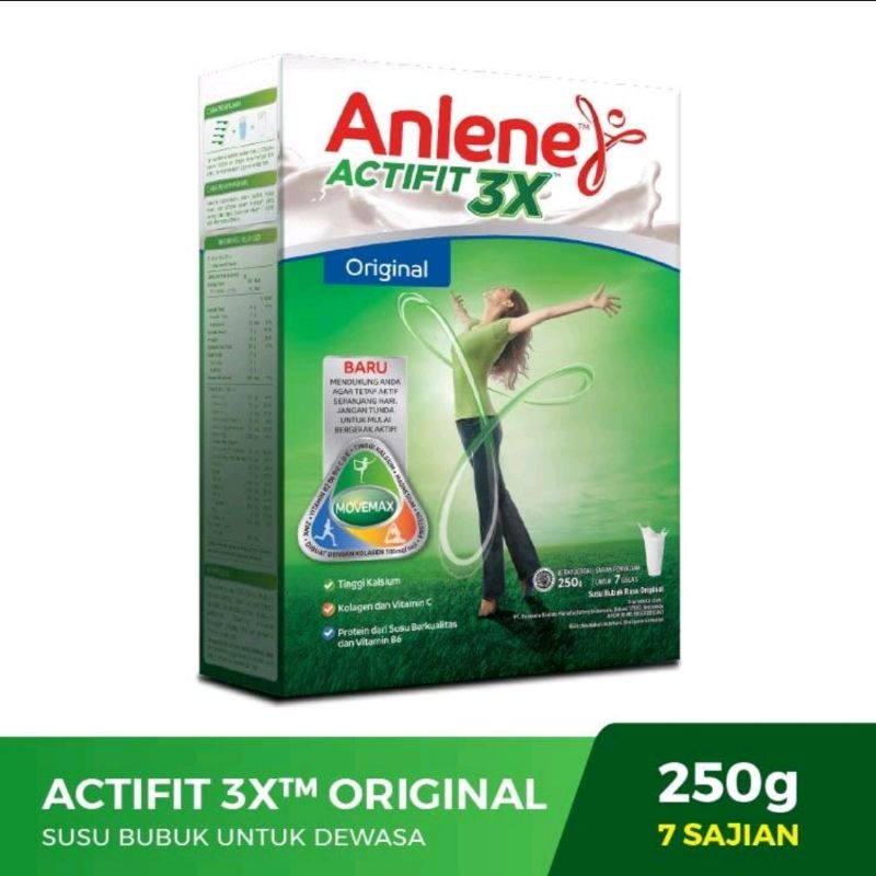 

ANLENE ACTIFIT ORI 250GR