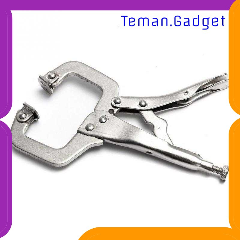 TG-DE140 Tang Jepit C Clamp Swivel Pad Lock Grip - RLP-CP6