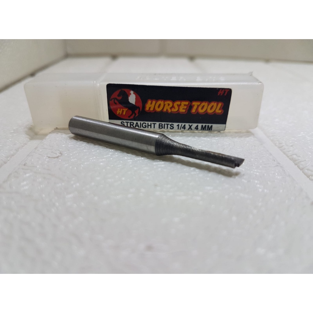HORSE MATA ROUTER 4MM STRAIGHT BIT