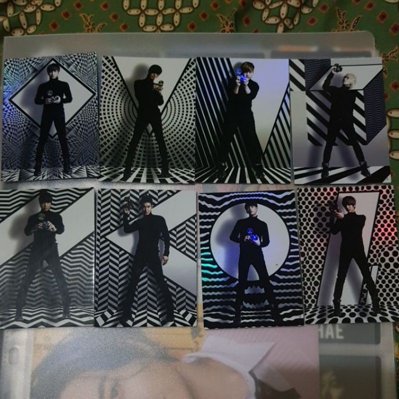 Super Junior Star Card PC Hologram Card Yesung, Donghae, Siwon, Kyuhyun, Leeteuk, Eunhyuk, Heechul