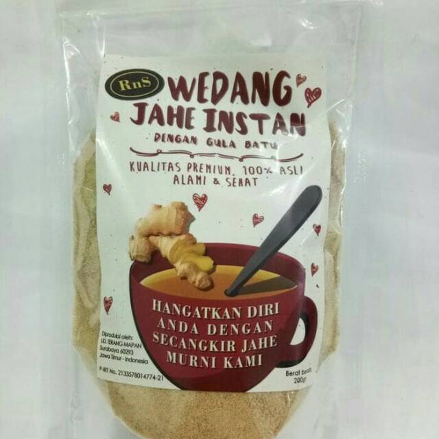 

Wedang jahe instan rns