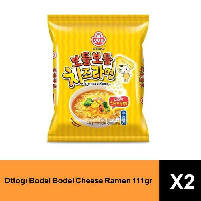 

Ready Stok Ottogi Bodel Bodel Cheese Ramen 111 Gr X 2 Pcs