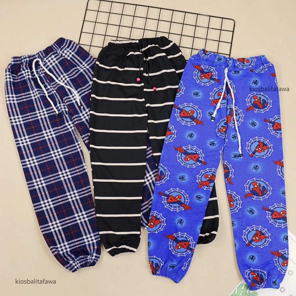 Jogger Anak Laki Uk 1-12 Tahun / Joger Pants Celana Panjang Anak Laki Cowok Grosir Murah babycinnamon