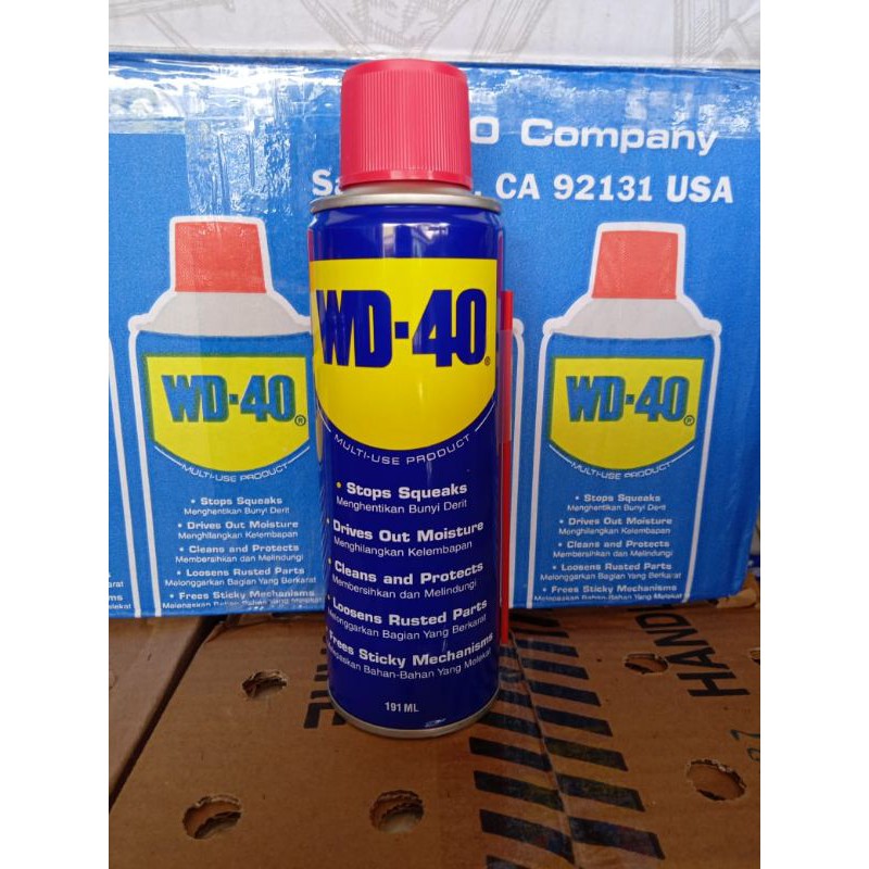 WD-40 WD40 WD 40 PELUMAS ANTI KARAT /PELUMAS SERBAGUNA 120 ML191 ML 333 ML