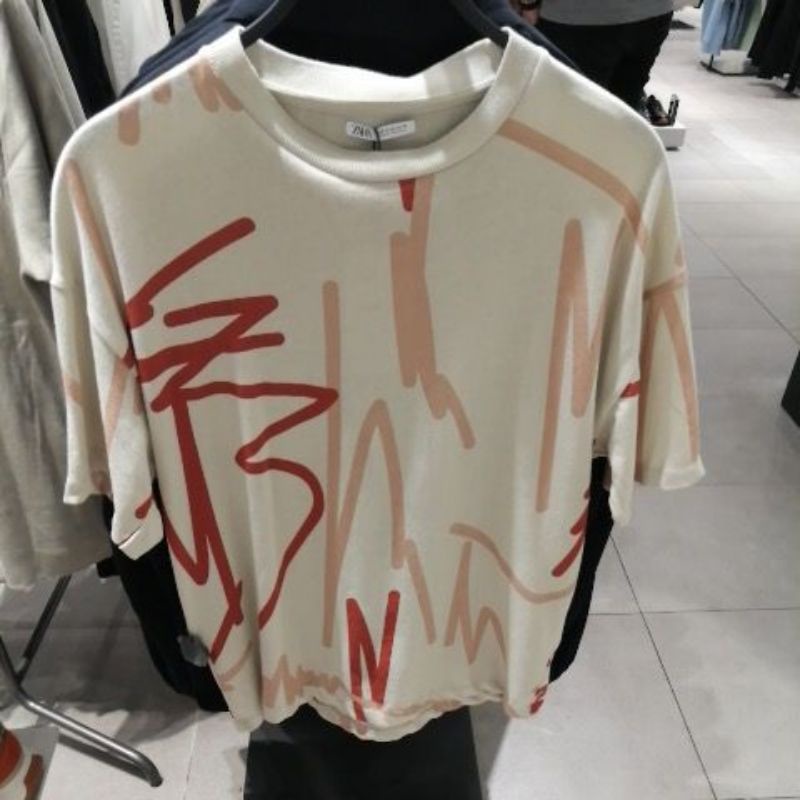 ZARA NEW KAOS PRIA