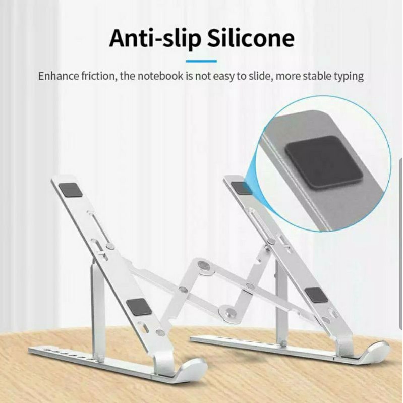 Holder Stand Laptop Multifungsi Stand Laptop Holder Lipat Standing Tablet Holder Stand