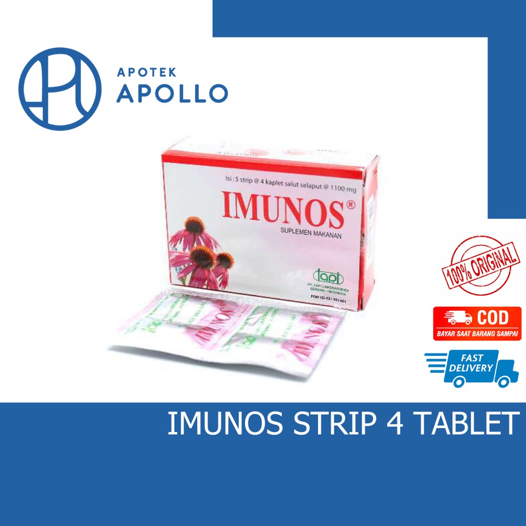 IMUNOS STRIP 4 TABLET