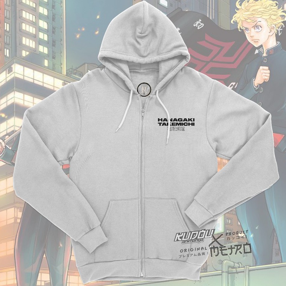 Jaket Hanagaki Takemichi Anime Tokyo Revenger Manga Premium Unisex