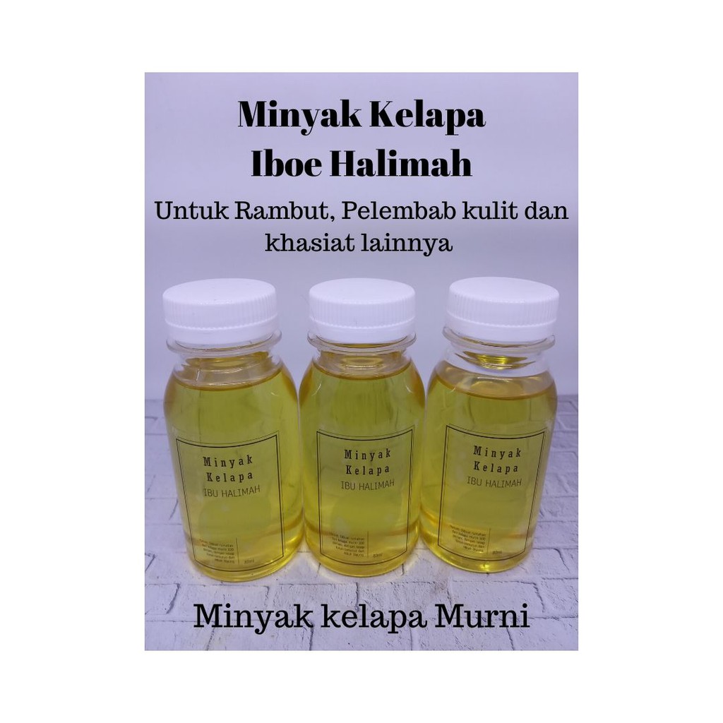 Minyak Kelapa VCO untuk Rambut Asli Murni murah / Coconut Oil / Coconut VCO / VCO murni / Rambut