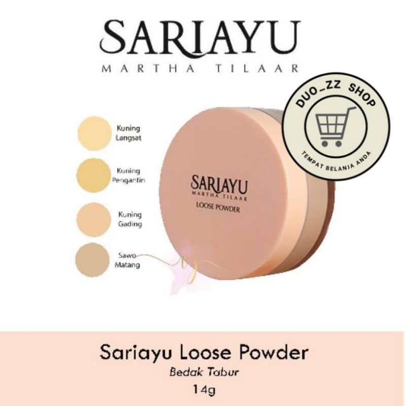 Sariayu Bedak Tabur 14gr / Sari Ayu Loose Powder