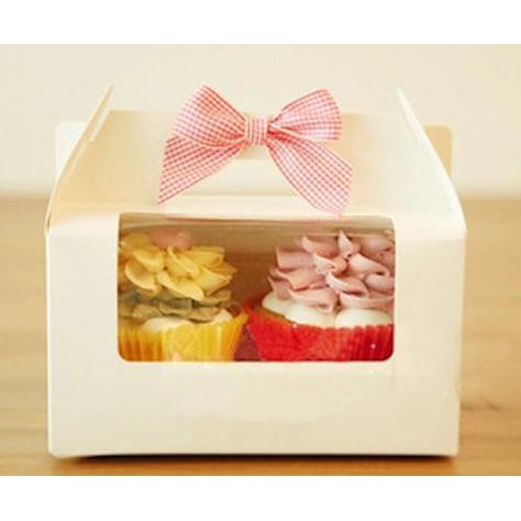 

Best Seller Box Cupcake Mufin Kotak Kue Birthday Hadiah Kado Karton Packing Snack (minimal order 3)