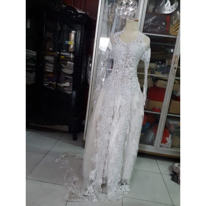 preloved kebaya akan putih