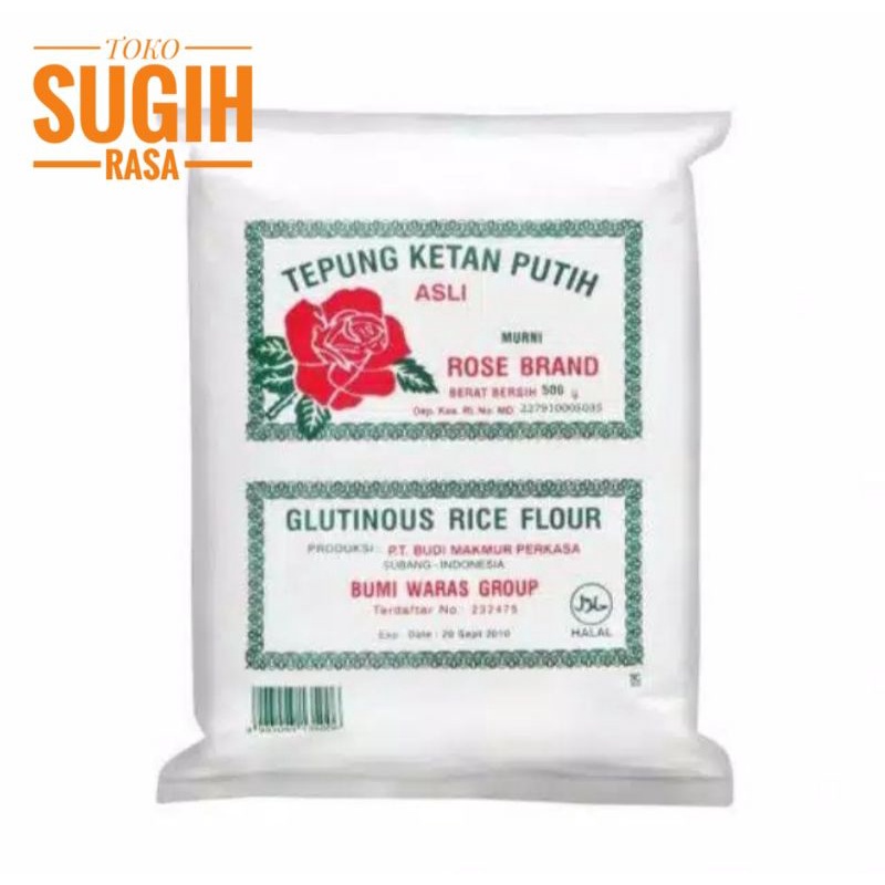 

Tepung Ketan Putih Rose Brand 500 Gr