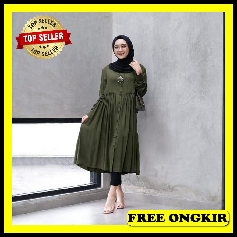 Baju Syarii Remaja Bju Lebaran Perempuan Dewasa Bj Kondangan Kekinian Atasan Cewek Import Buju Cewek
