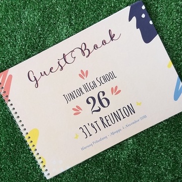 

Buku Tamu Pernikahan | Wedding Guest Book Hardcover dan Softcover