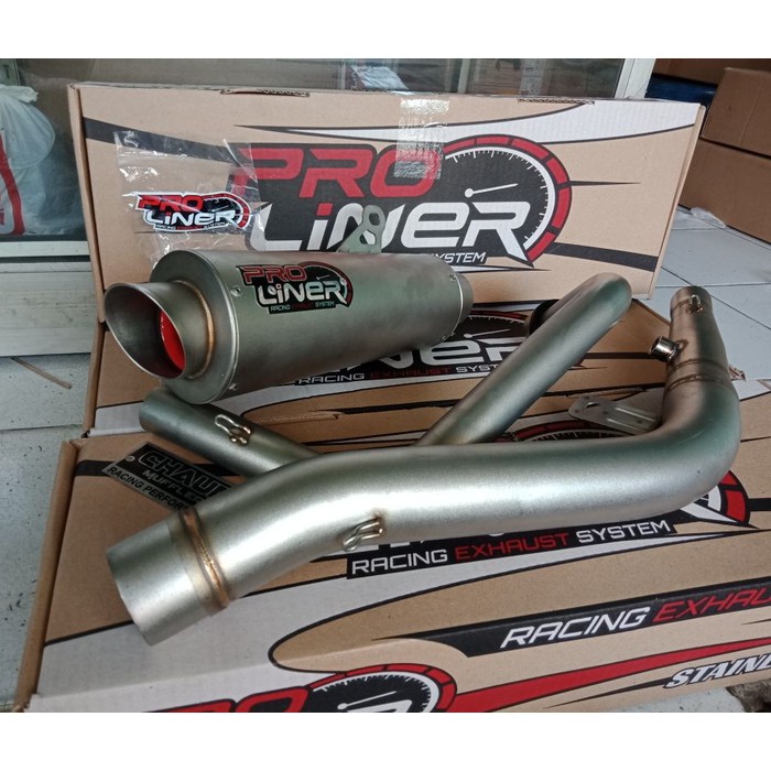 knalpot Proliner Long R15 cbr vixion sonic mx king Cb150r Satria Fu
