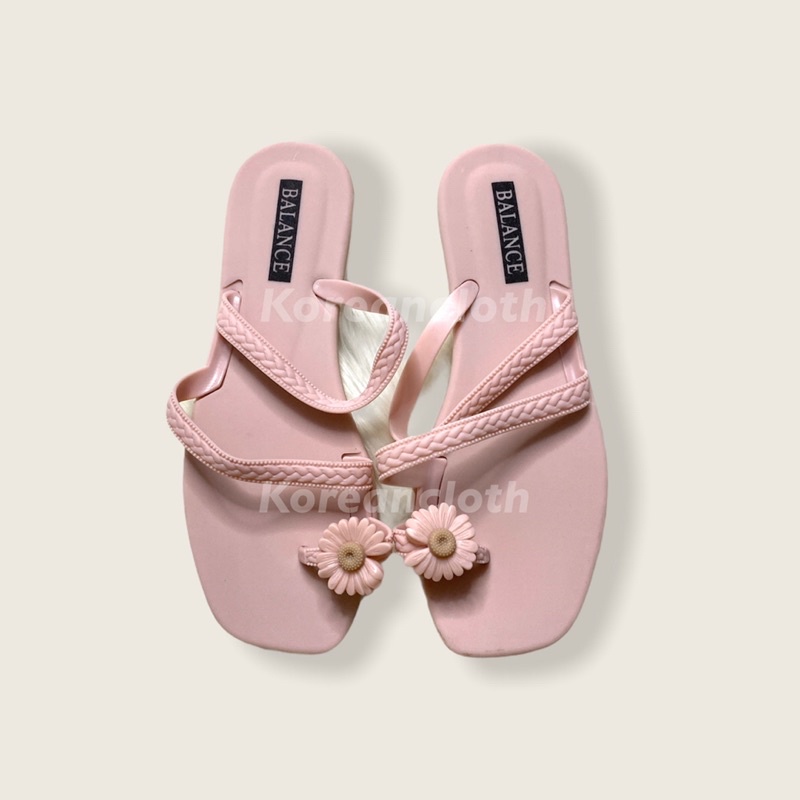 BALANCE 1203 1 SANDAL JEPIT BUNGA PEREMPUAN WANITA