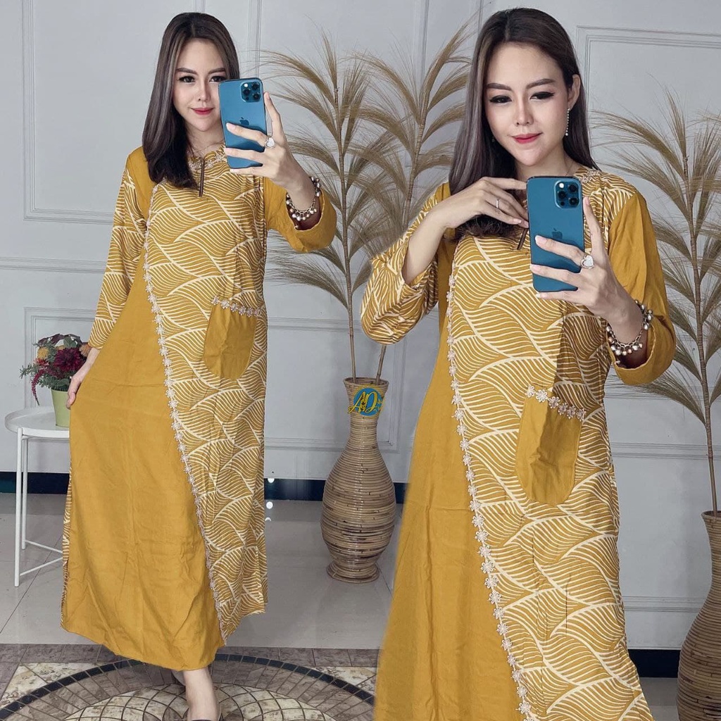 LONGDRESS LENGAN PANJANG TERBARU | DASTER ARAB RAYON | DASTER ARAB | DASTER RAYON | DASTER BUSUI MURAH