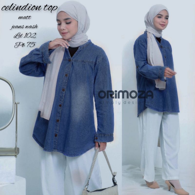 KEMEJA WANITA JEANS