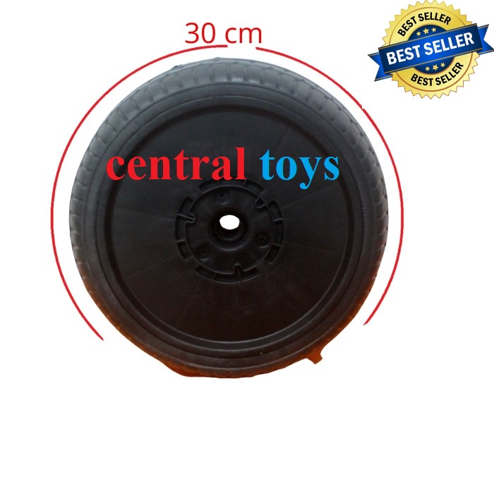 Ban mobil aki YSA YSA021 12V bahan EVA FOAM diameter 30cm 1 unit