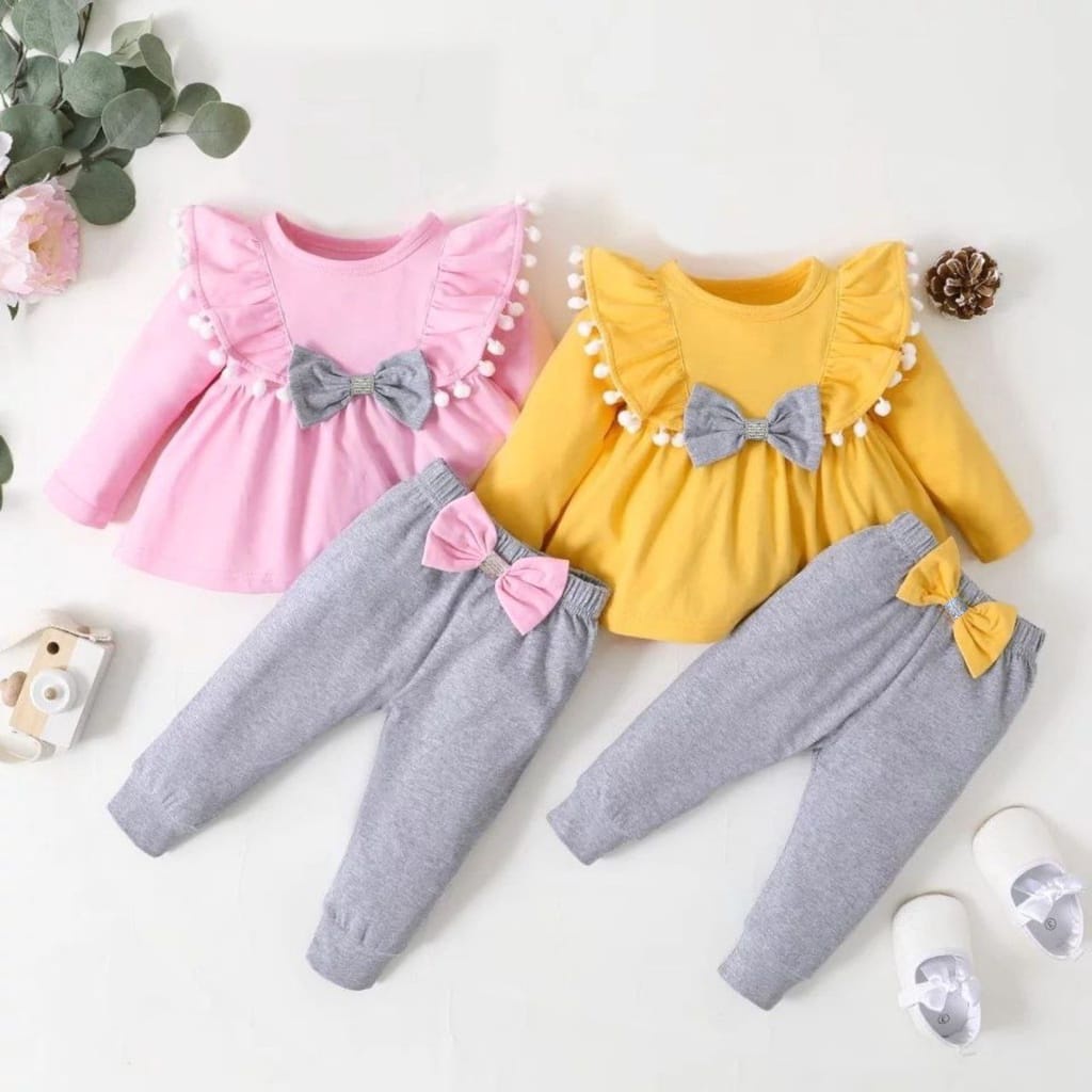 Baju Anak / Setelan Anak Lucu 1 - 6 Tahun Stelan Sweater Anak Perempuan