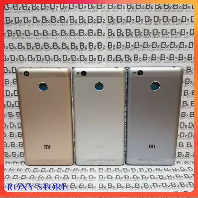 Backdoor Kesing Tutup Belakang Xiaomi Redmi 3S 3 Pro