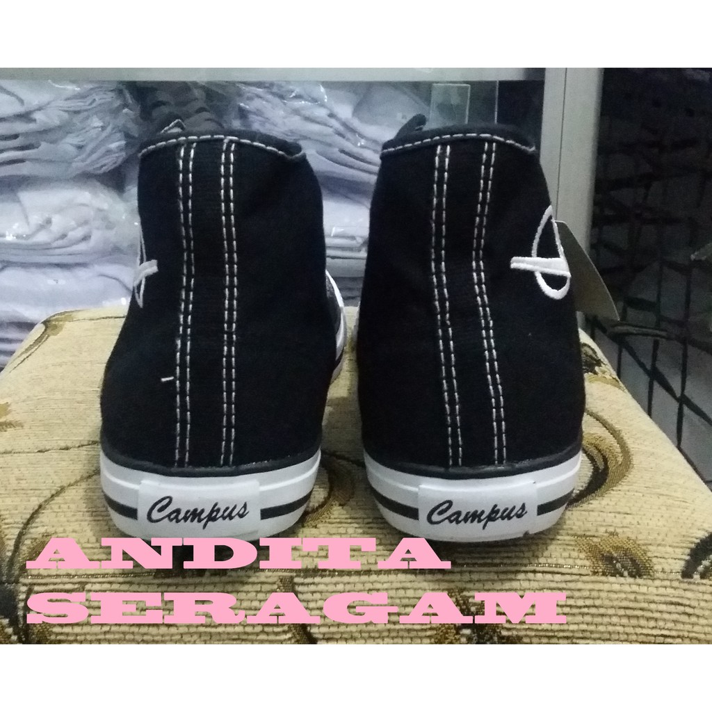 Sepatu Dallas Campus HC tinggi/bot Sepatu Sekolah