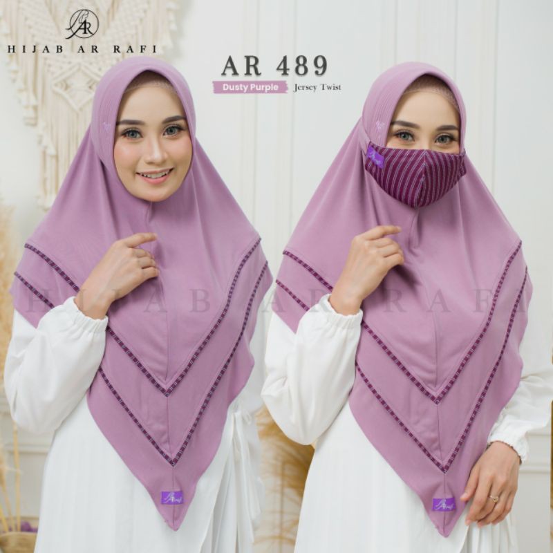 AR 489 (Hijab Andini) By Hijab Arrafi #Rumah Hijab Arrafi