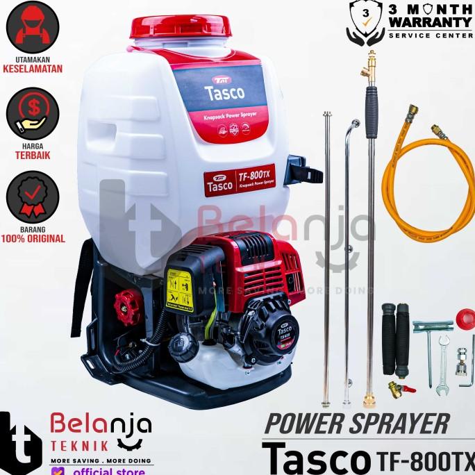 Tasco Power Sprayer Bensin TF 800 TX Mesin Semprot Hama Gendong TF800