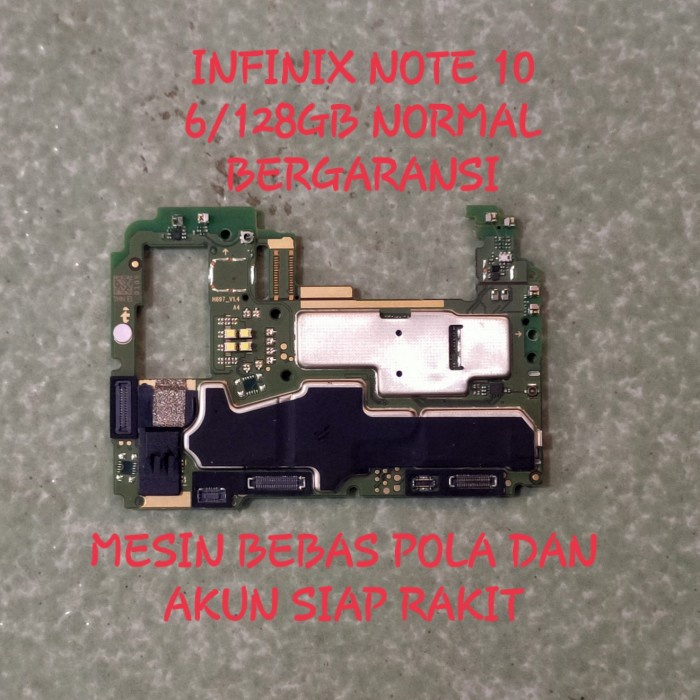 MESIN INFINIX NOTE 10 6/128GB NORMAL mesin infinix note 10 normal