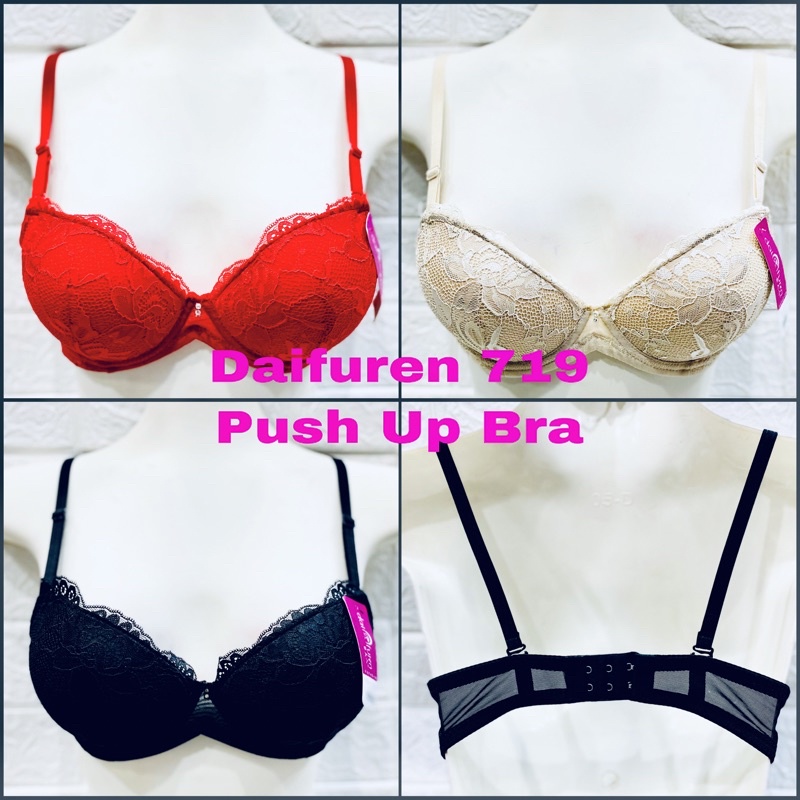 BH | Bra Push Up Bra DAIFUREN 719 Pakai Kawat Dan Busa Tebal