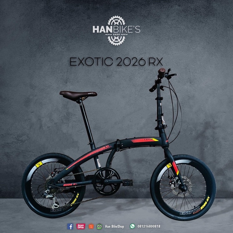 Sepeda Lipat Seli Exotic 2026 RX 20 Inch