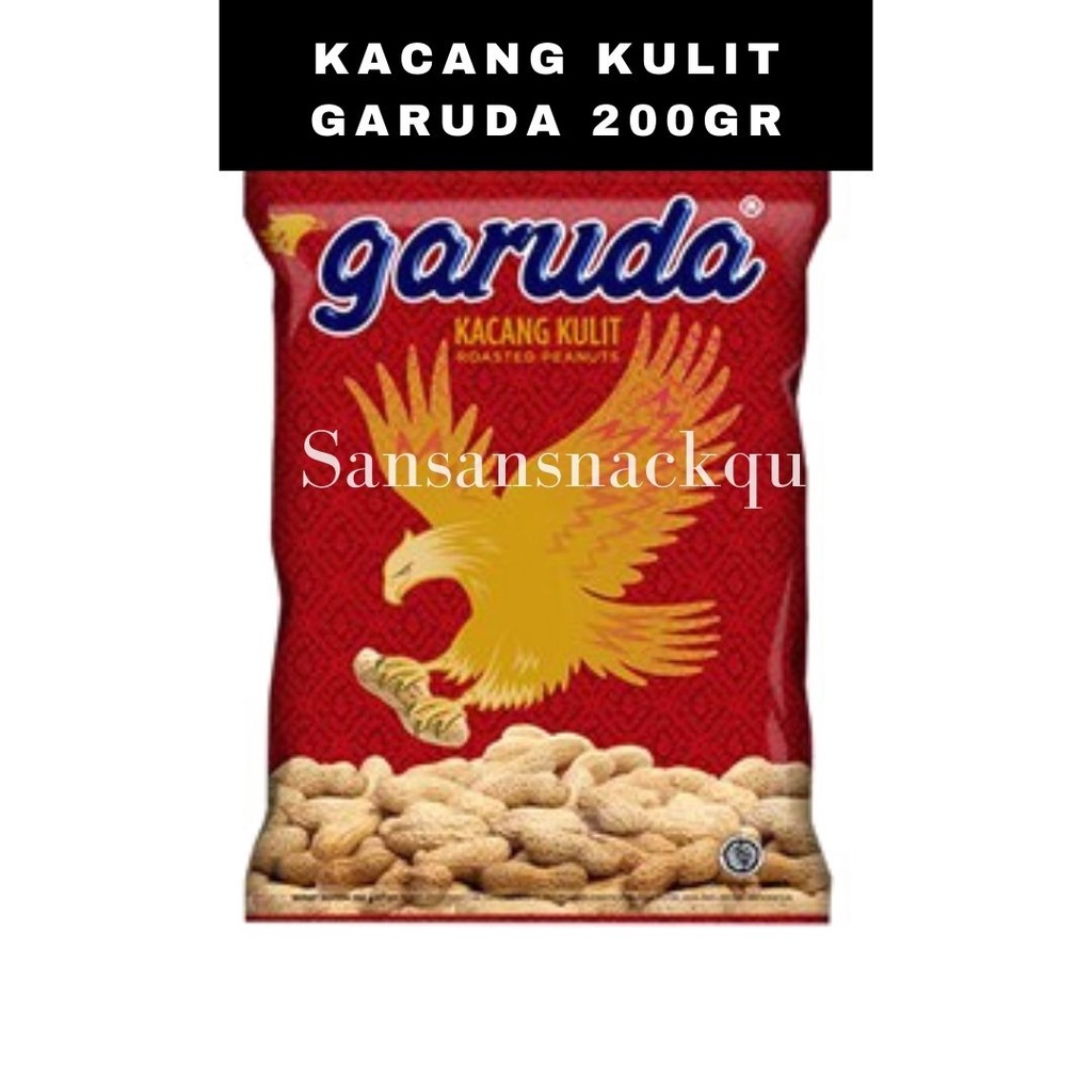 

[SANSANSNACK] GARUDA KACANG KULIT GARING 225GR / Kacang Garuda Roasted