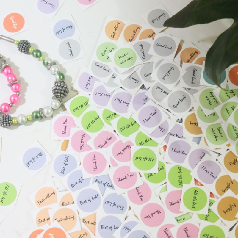 

Sticker Label Olshop/ Kemasan Produk/ Sticker Packaging #1