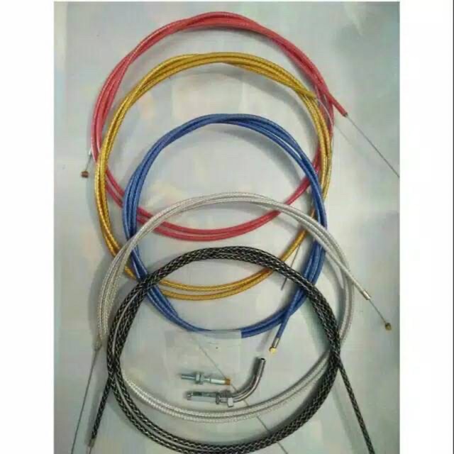 KABEL GAS SERAT CARBON 190 CM UNIVERSAL