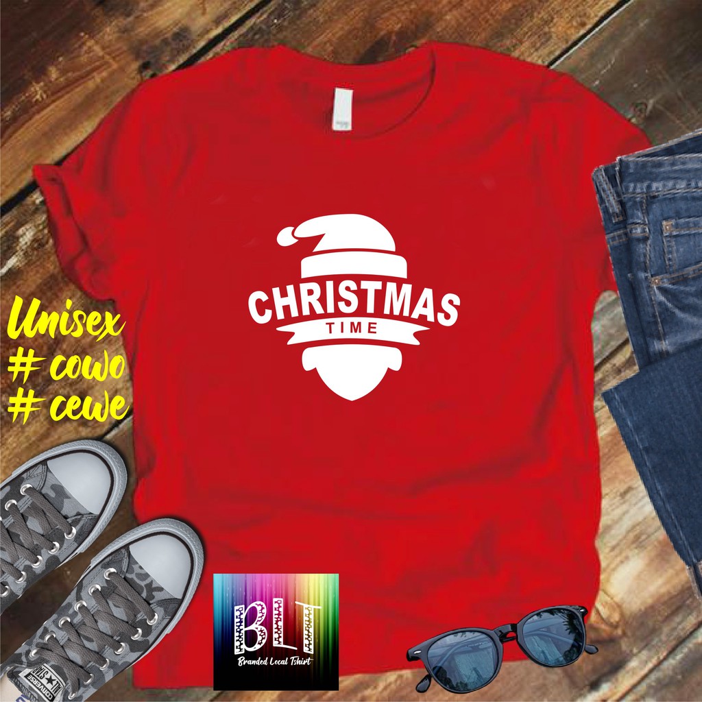 BAYAR DITEMPAT- KAOS NATAL  TIME/ DEWASA DAN ANAK2/KAOS CHRISTMAS / CHRISTMAS VIBES / KAOS PRIA / KAOS WANITA / KAOS KEREN / KAOS KEKINI-KINIAN /KAOS MURAH / KAOS KATUN 30S / KAOS UNIK / BISA REQUEST NAMA/KAOS NATAL 2021/BAJU NATAL 2021