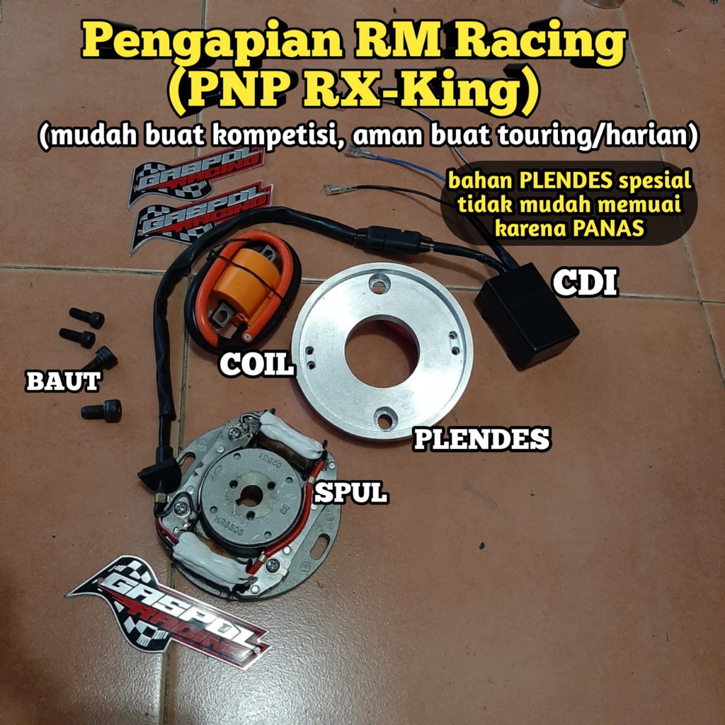 MAGNET RM PNP RX KING PENGAPIAN RM RX KING RACING