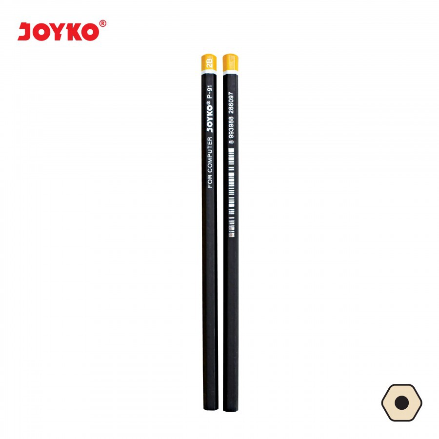

Pensil / Pencil 2B JOYKO P-91 ( 1 Pack )