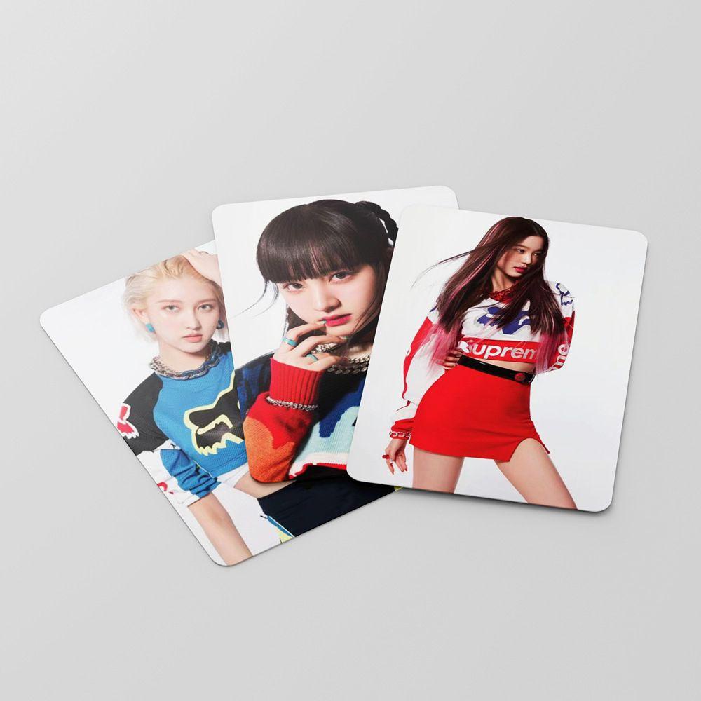 Lanfy IVE Kids Photocard IVE LOVE DIVE After Like Small Photo Card Kartu Pos Kecil HD Cetak Album Photo Card