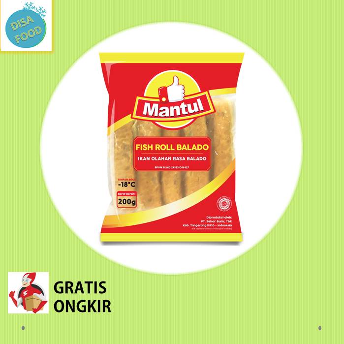 

Fish Roll Balado Frozen Food 200 gr