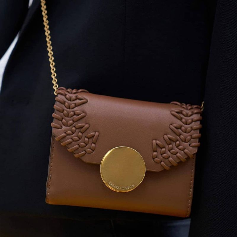 CK Stitch-Trim Short Wallet