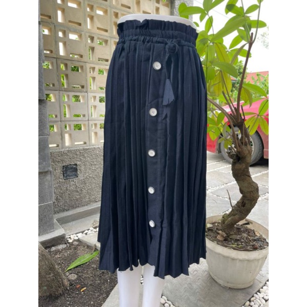 Rok plisket midi Dubai import