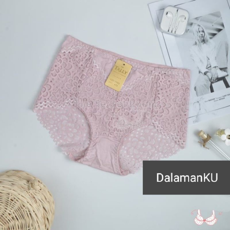 TALLY Cd Wanita Basic Brokat Lembut 473 Fit to XL Original