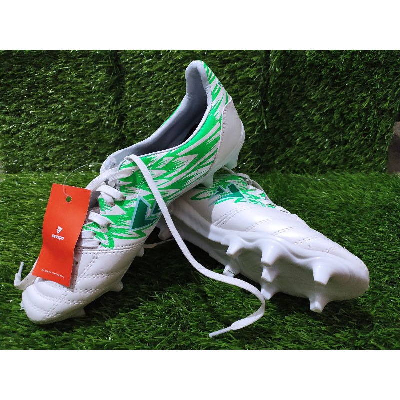 Sepatu Bola Sevspo Garuda Putih Hijau white Green Light Midori C4