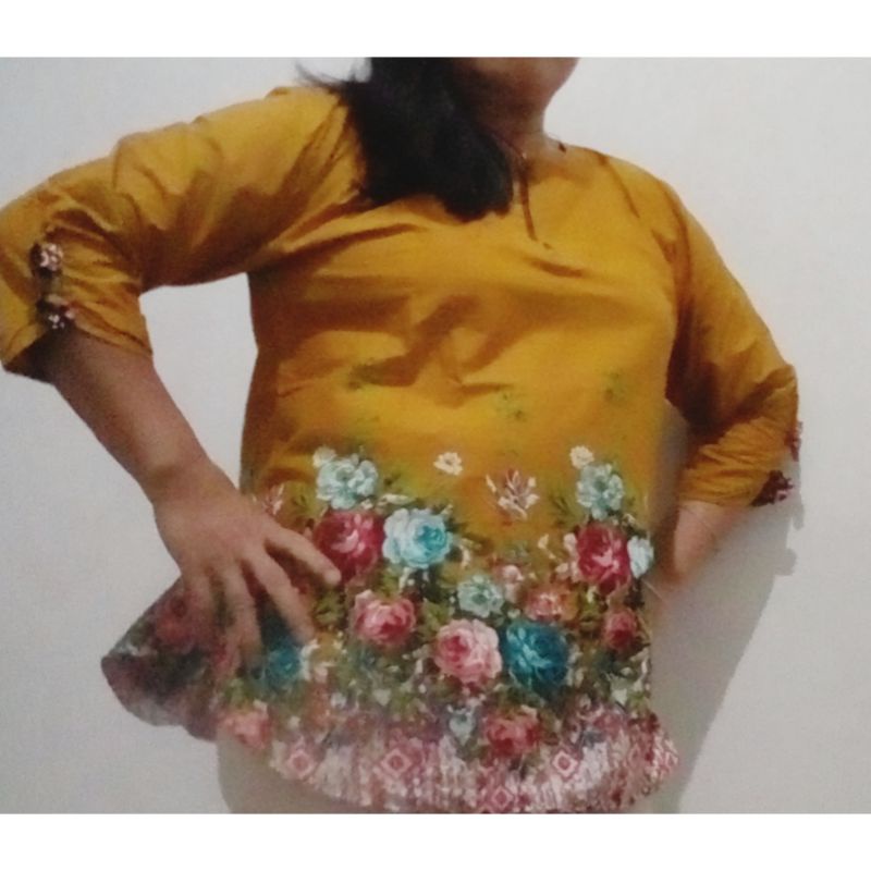 Katun bangkok motif bunga