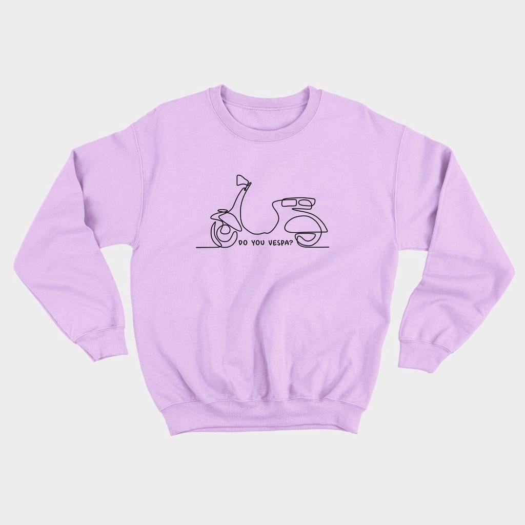 DO YOU VESPA SWEATER UNISEX - ATASAN TEBAL KEKINIAN TERLARIS