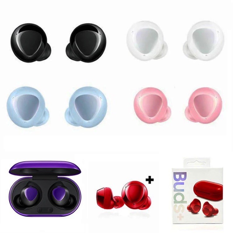 Headset Bluetooth Galaxy Buds Plus R175 Ori Super Clone 1 : 1 / Wireless Charging Case