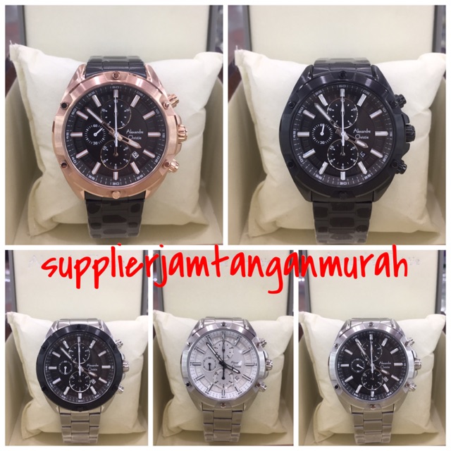 Jam Tangan Pria Alexandre Christie 6524